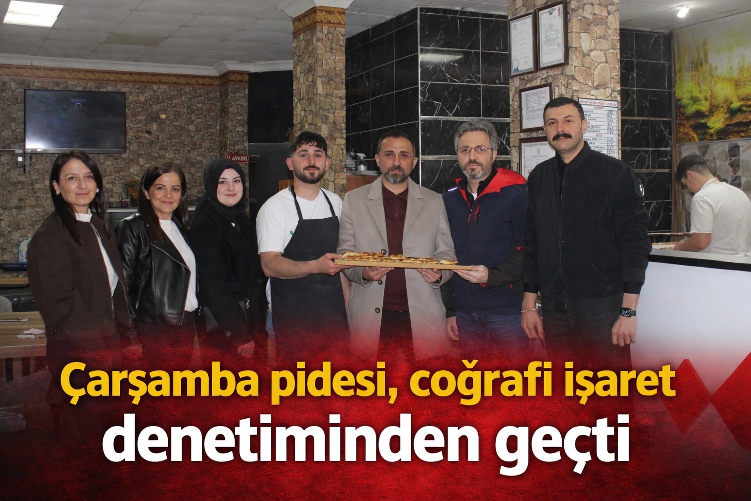 Çarşamba pidesi, coğrafi işaret denetiminden geçti