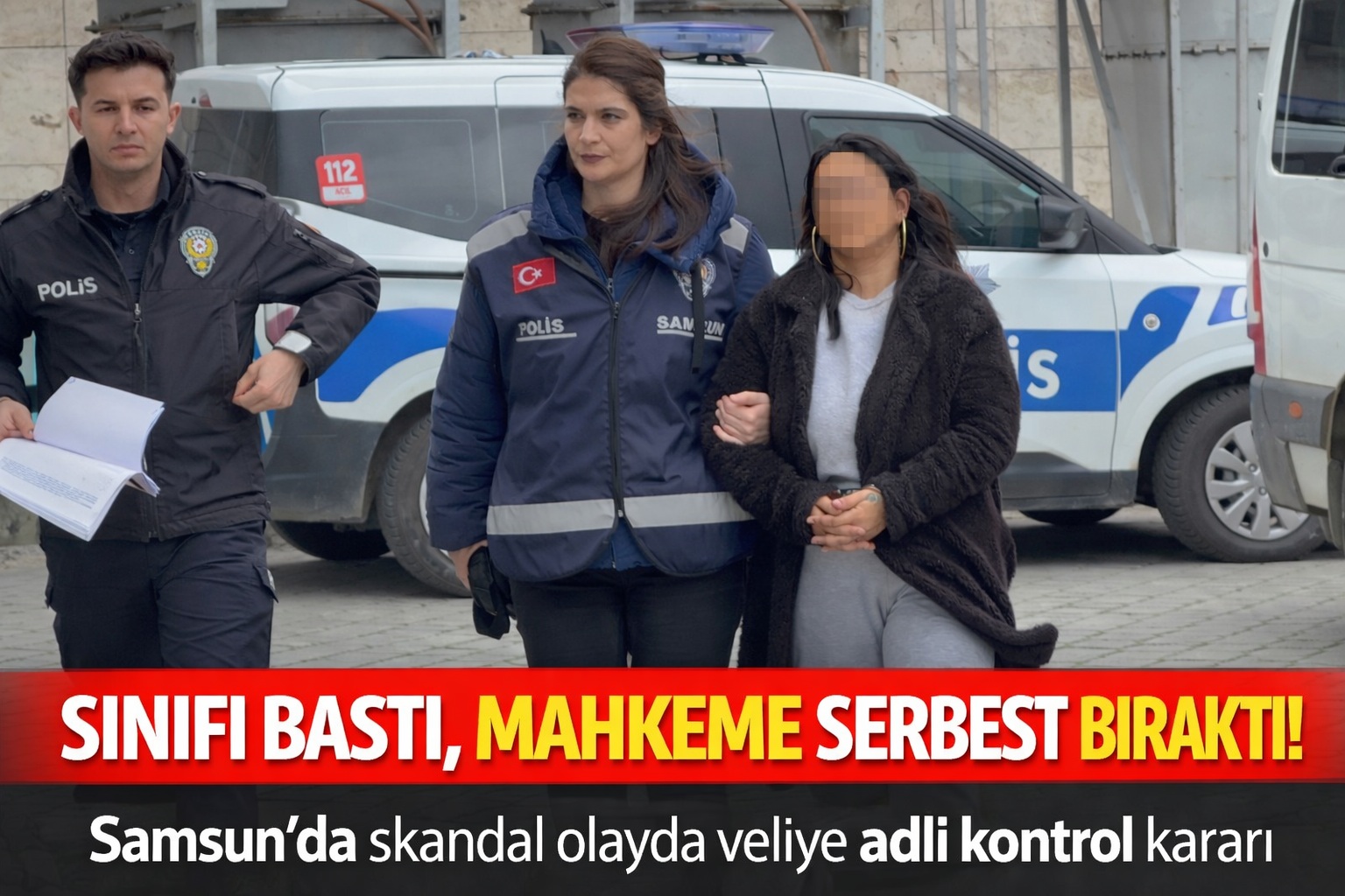 Sınıfı Basan Veli Serbest! Mahkemeden Adli Kontrol Kararı