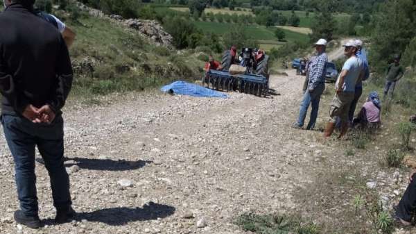 Antalya'da traktör kazalarında 2 kişi hayatını kaybetti