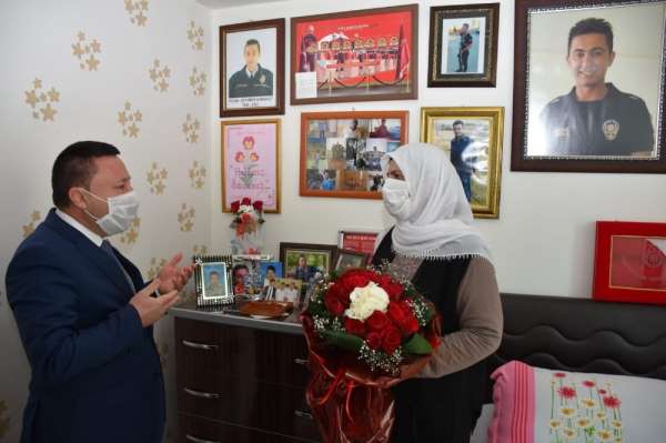 Başkan Beyoğlu'ndan Anneler Gününde şehit annelerine anlamlı ziyaret 