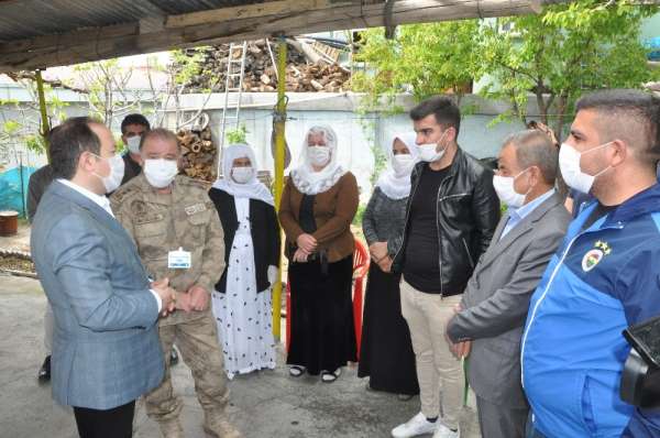 Vali Pehlivan'dan şehit annelerine ziyaret