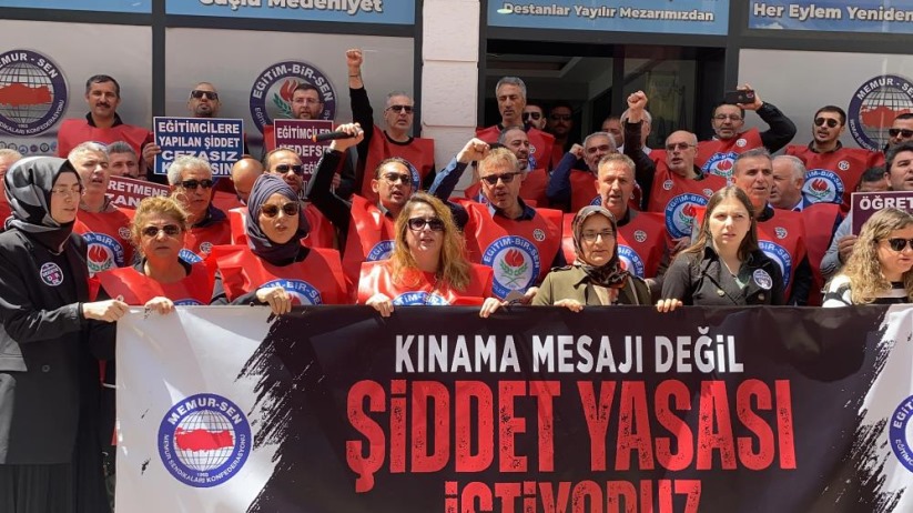 Samsun'da eğitimcilerden 'şiddete karşı yasal düzenleme' talebi