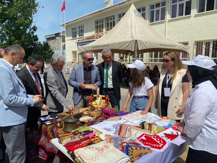 Samsun'da Okulda Bilim Fuarı