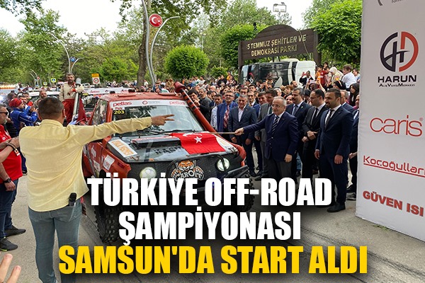 Türkiye Off-Road Şampiyonası Samsun'da start aldı