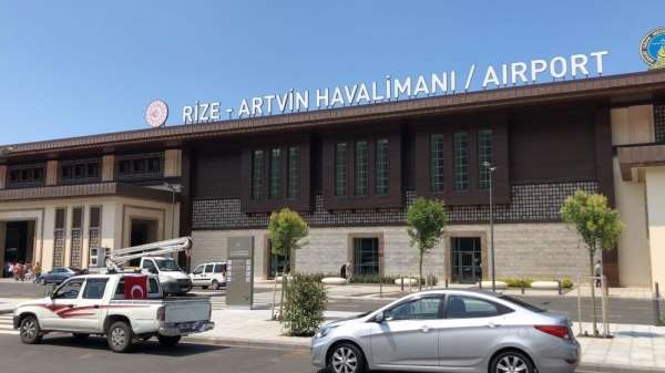 Rize-Artvin Havalimanı'nı 4 ayda 337 bin 37 kişi kullandı