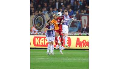 Galatasaray'ın Trabzonspor'a karşı bileği bükülmüyor