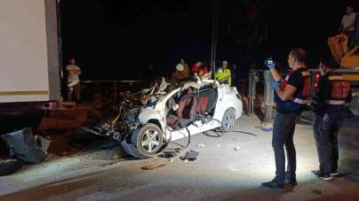 Mersin'deki feci kazada ölenlerin kimlikleri belirlendi
