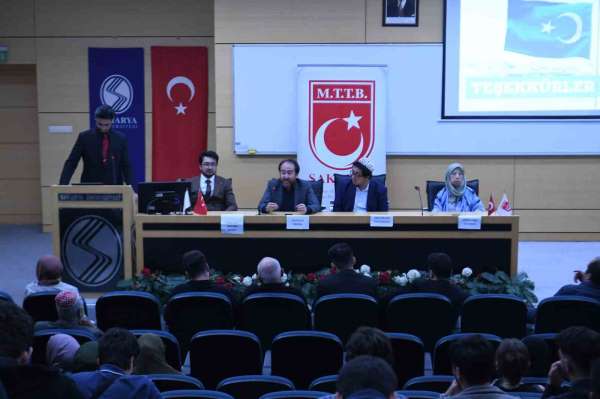 Sakarya Üniversitesi'nde Doğu Türkistan paneli düzenlendi
