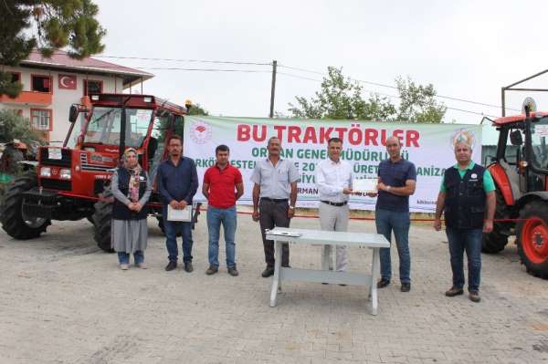 ORKÖY ile traktör sahibi oldular