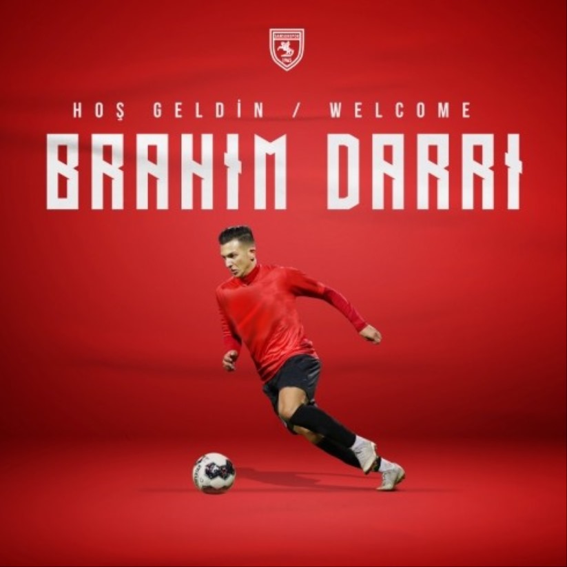 Samsunspor'un 4. transferi Brahim Darri oldu