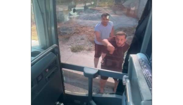Didim'de tur otobüsüne saldırıda 4 şüpheli gözaltına alındı