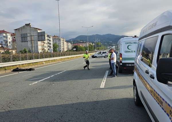 Rize'deki kazada kahreden detay