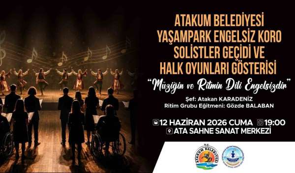 Atakum'da 'Müziğin ve Ritmin Dili Engelsizdir' programı