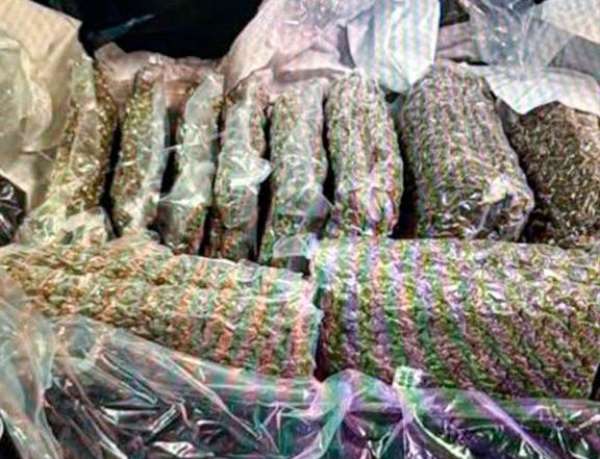Kazakistan'da bagajında 21 kilo esrar taşıyan kadın gözaltına alındı