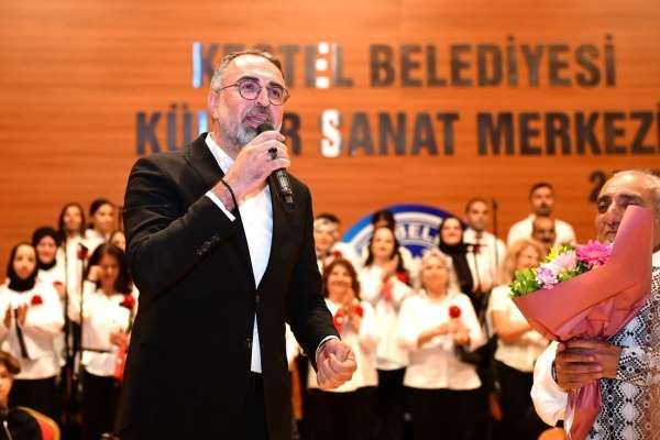 Kestel Belediyesi Türk Halk Müziği Korosu'ndan unutulmaz konser