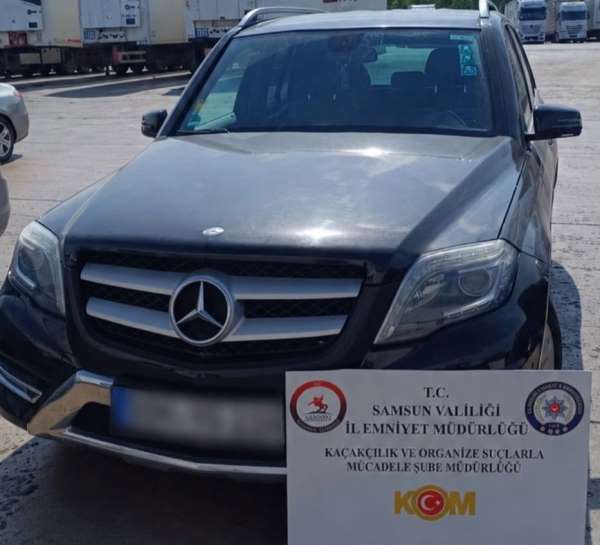Samsun'da lüks araca 300 bin lira ceza