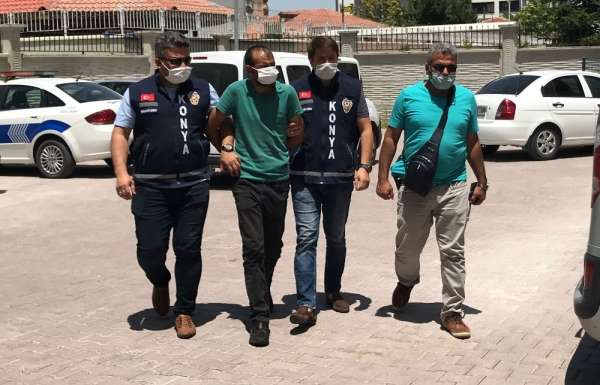 Konya'da zihinsel engelli adamı bıçaklayarak öldüren şüpheli tutuklandı 