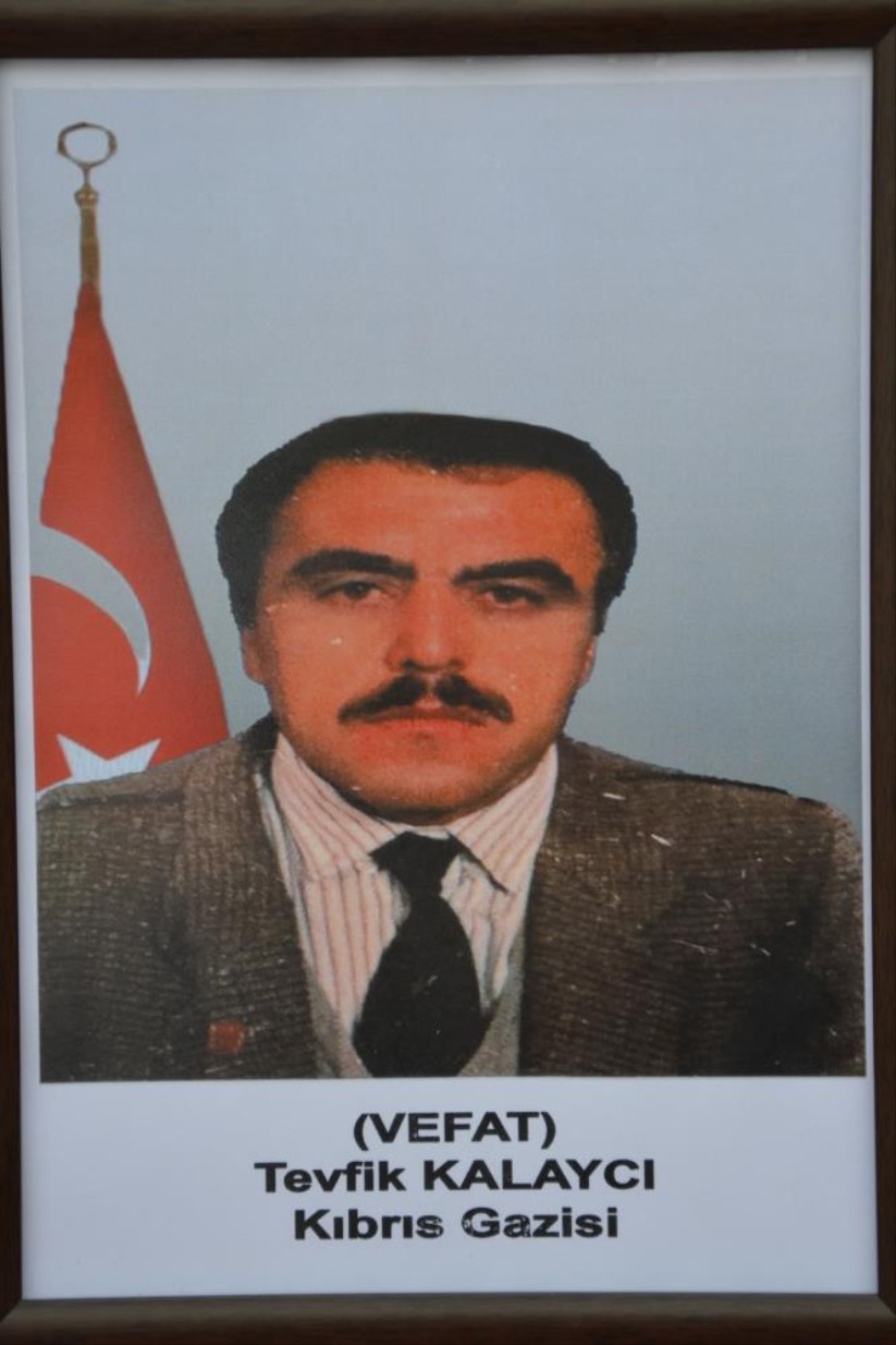 Samsun'da Kıbrıs gazisine son görev