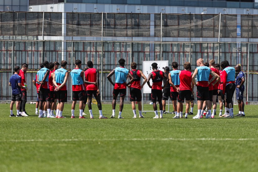 Samsunspor, yeni sezon hazırlıklarını sürdürdü