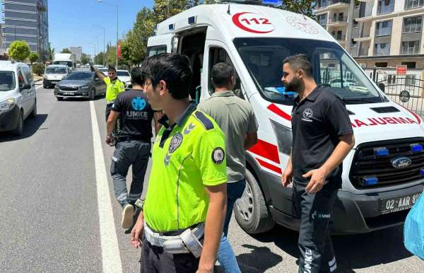 Adıyaman'da zincirleme trafik kazası: 1 yaralı