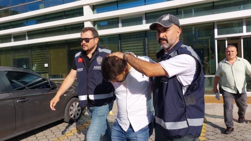 Samsun'da kavga sırasında üzerinden araçla 3 kez geçtiği akrabasını öldüren şahıs tutuklandı