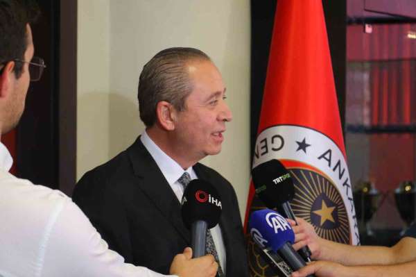 Gençlerbirliği Başkanı Sungur: 'Hedefimiz Süper Lig'de kalıcı olmak'