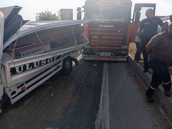 Konya'da zincirleme kaza: 1 yaralı