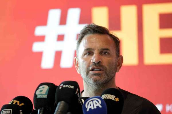 Okan Buruk: 'Umarım Osimhen transferi kısa sürede biter'