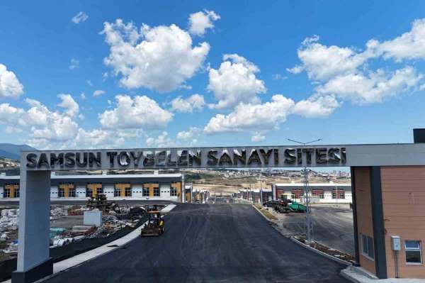 Toybelen Sanayi Sitesi tamamlandı, Gülsan'da düğmeye basıldı