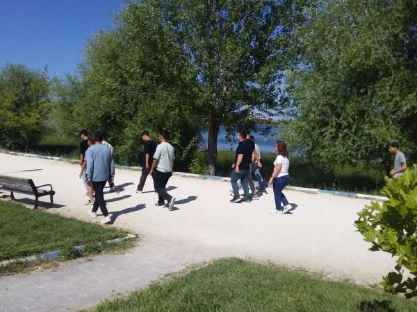 Bilecik'te koruma altındaki çocuklar doğayla buluştu