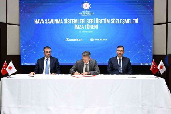 Savunma Sanayii Başkanı Görgün: 'ASELSAN ve ROKETSAN ile HİSAR-A ve HİSAR-O hava savunma sistemleri ilave seri