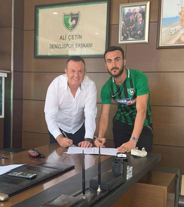 Denizlispor, Oğuz Yılmaz ile 3 yıllık sözleşme imzaladı 