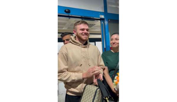 Trabzonspor'un yeni transferi Batagov, Trabzon'a geldi