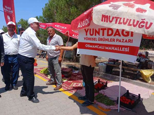 Yuntdağı Yöresel Ürünler Pazarı açıldı