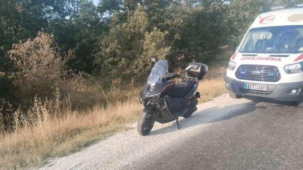 Bilecik'te motosiklet kazası: 1 yaralı