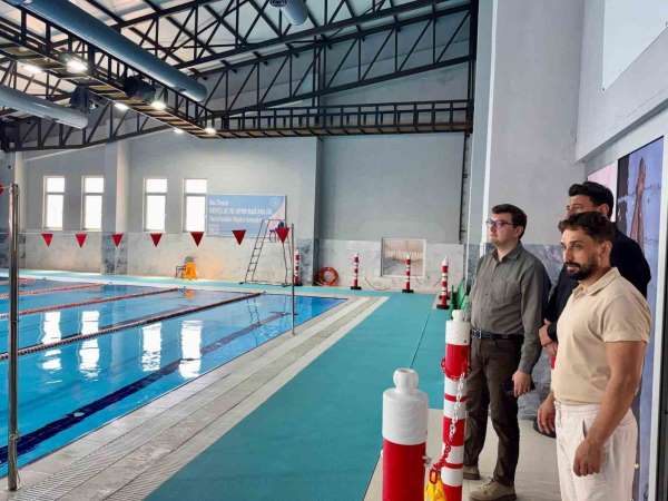Bozdoğan Kaymakamı Sözen, spor tesisleri ve orman işletmelerini inceledi