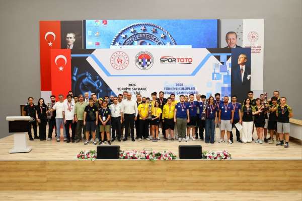 Denizli'de gerçekleştirilen Satranç İkinci Ligi finalinde şampiyonlar belli oldu