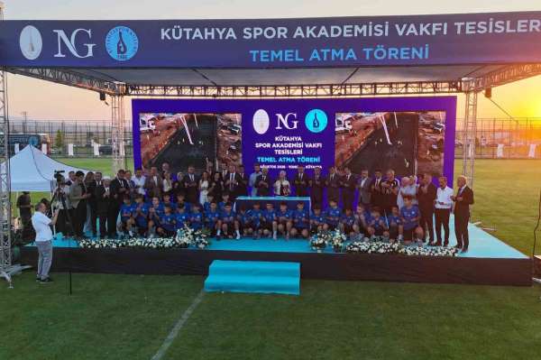 Kütahyaspor Akademisi Vakfı Sosyal Tesisleri'nin temeli atıldı