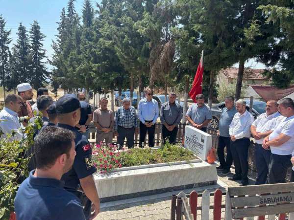 Şehit Süleyman Görece şehadetinin yıl dönümünde dualarla anıldı