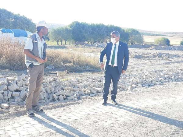 Altıntaş canlı hayvan pazarı çevre düzenleme çalışmaları 