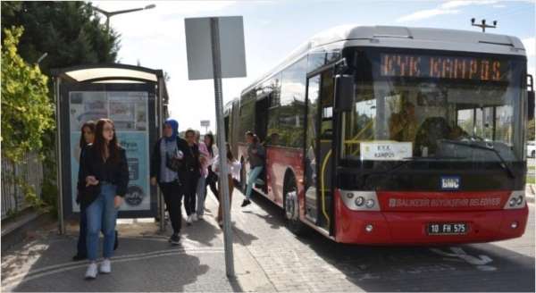 Balıkesir Büyükşehir'den, öğrenci dostu abonman tarifeler