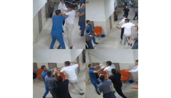 Adana'da sağlıkçılara saldırıp yumruk atan şüpheli tutuklandı