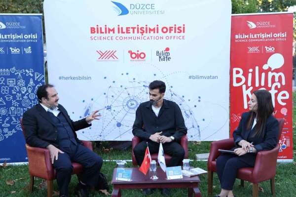 Düzce Üniversitesi 'Gazze İçin Bilim Kafe' etkinliklerine devam ediyor