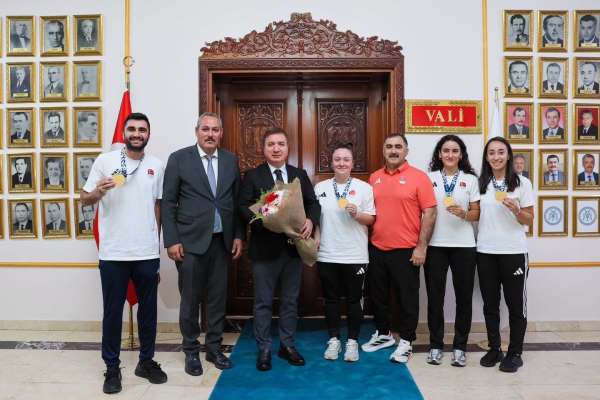Erzincan'ın milli sporcuları 5 altın madalyayla gururlandırdı