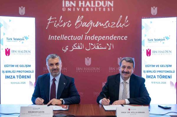 Türk Telekom ve İbn Haldun Üniversitesi'nden yarının dünyasına stratejik yatırım