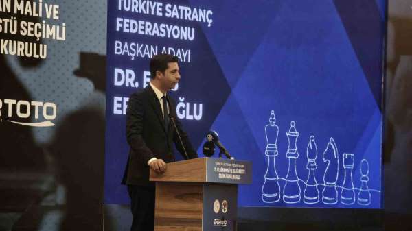 Türkiye Satranç Federasyonu'nda yeni başkan Enes Efendioğlu oldu