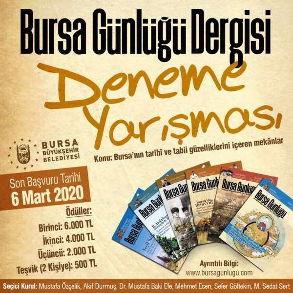 Bursa'ya dair duygularınızı paylaşın kazanın 