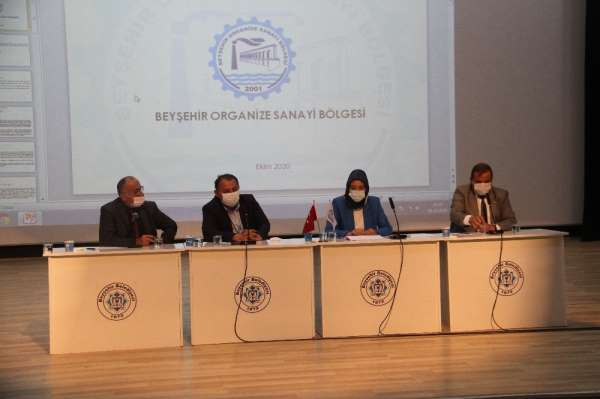 Beyşehir Organize Sanayi Bölgesi istişare toplantısı yapıldı 