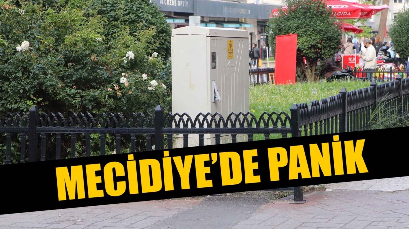 Samsun Mecidiye'de elektrik panosundan çıkan duman paniğe yol açtı