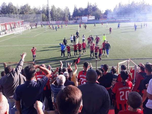 Sarayköyspor averajla liderliğe yükseldi